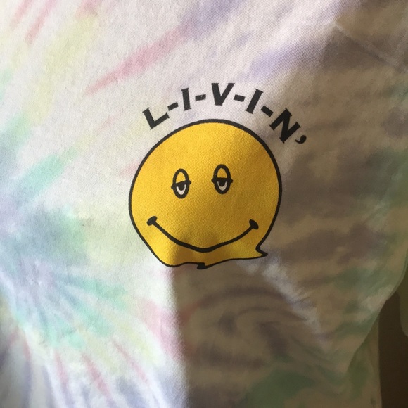 Dazed and confused short sleeve pastel tie dyed t-shirt. Size Large.  NWOT - Picture 3 of 10